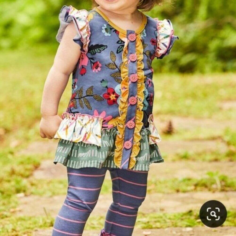 Matilda Jane Color Time Tunic Infant Girls Size 6 - 12 months Very good Used con